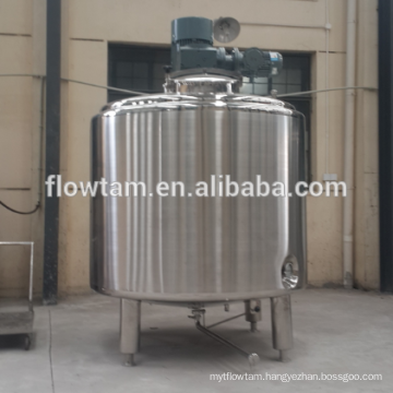 stainless steel high shear mixer 1000 litre tank